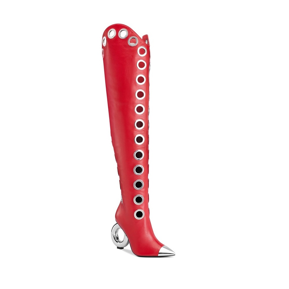 IamJenniferLe Jax boot red